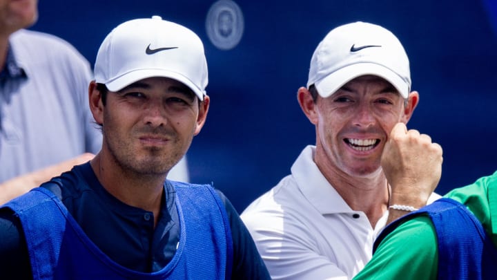 Caddie Harry Diamond and Rory McIlroy have had years of success but have not teamed to win a major.