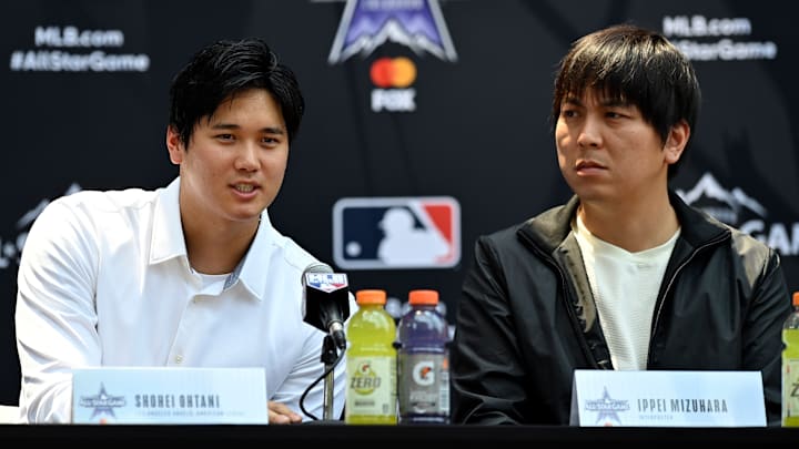 Shohei Ohtani e Ippei Mizuhara cuando trabajaban juntos en la MLB