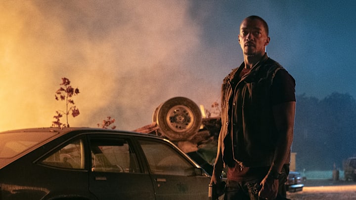 TWISTED METAL -- S2 -- Pictured: Anthony Mackie as John Doe 