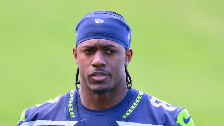 Seattle Seahawks running back Jadarian Price (8) during minicamp.