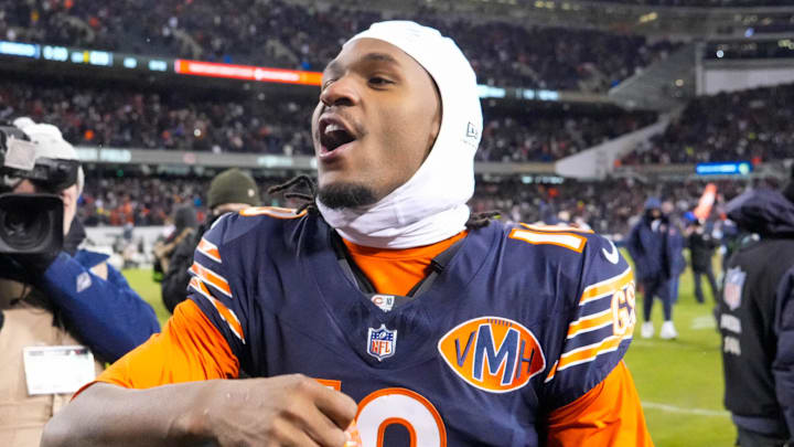 Chicago Bears wide receiver Luther Burden