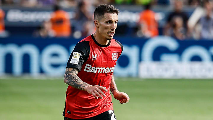 Alejandro Grimaldo could be the left back Real Madrid turn to. Alejandro Grimaldo could be the left back Real Madrid turn to.