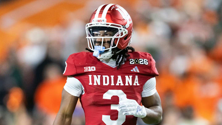Omar Cooper Jr lines up during National Championship game.