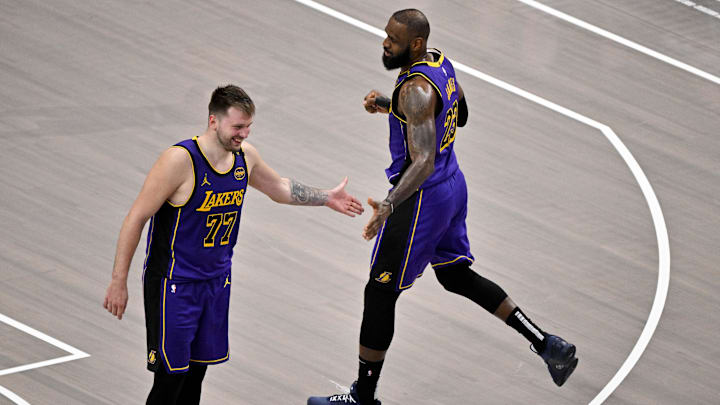 Los Lakers tienen en Luka Doncic y LeBron James a uno de los grandes dúos de la NBA en la actualidad