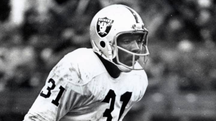 Oakland Raiders defensive back Jack Tatum.