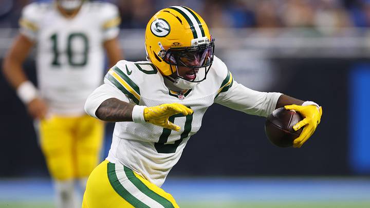 Green Bay Packers receiver Matthew Golden Green Bay Packers receiver Matthew Golden