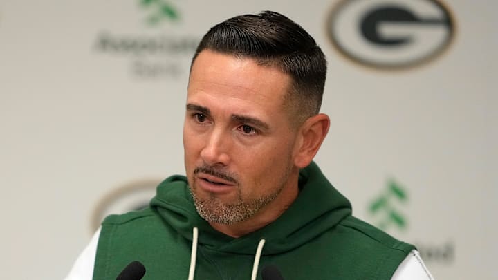 Green Bay Packers head coach Matt LaFleur