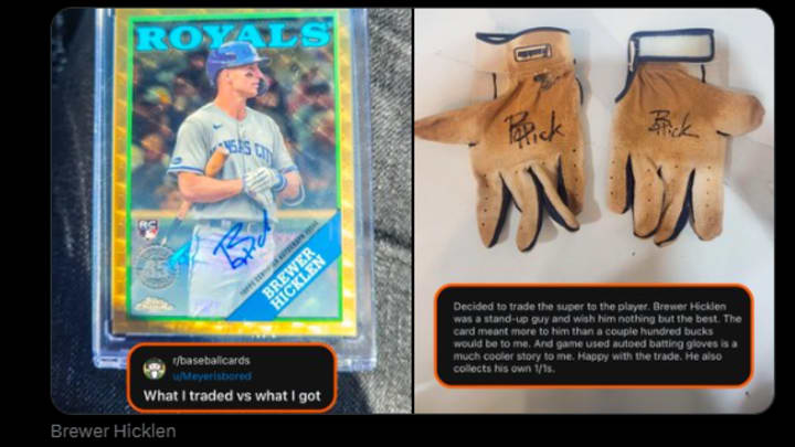 A Breakdown of the Trade between Brewer Hicklen and a Fan.