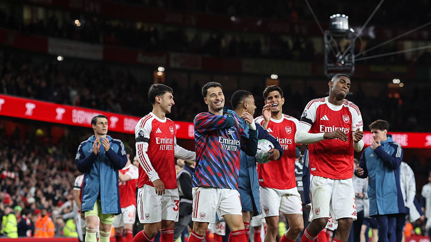 Declan Rice, Arsenal Stars React to Monumental Premier League Title Triumph