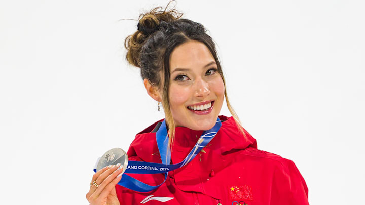 Eileen Gu won her fifth Olympic medal in Monday’s big air event.