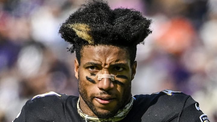 Baltimore Ravens - cornerback Marlon Humphrey Baltimore Ravens - cornerback Marlon Humphrey