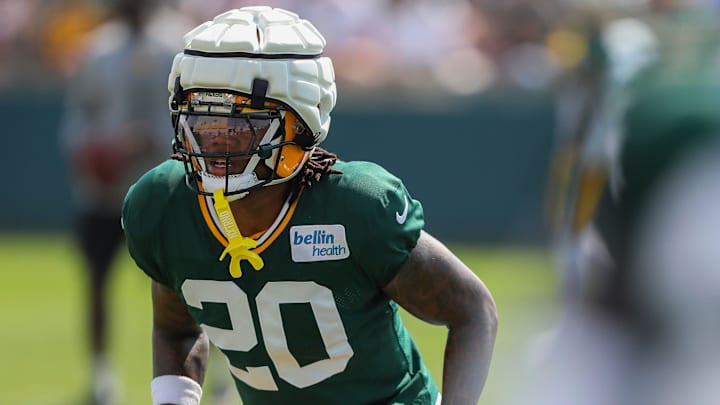 Green Bay Packers safety Javon Bullard at training camp last year. Green Bay Packers safety Javon Bullard at training camp last year.