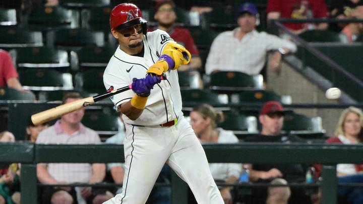 Gabriel Moreno and the Diamondbacks are home favorites against the Marlins. Gabriel Moreno and the Diamondbacks are home favorites against the Marlins.