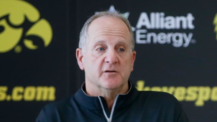 Iowa football’s defensive coordinator Phil Parker speaks to the media Tuesday, Sept. 24, 2024 in Iowa City, Iowa. Iowa football’s defensive coordinator Phil Parker speaks to the media Tuesday, Sept. 24, 2024 in Iowa City, Iowa.