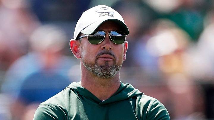 Green Bay Packers head coach Matt LaFleur