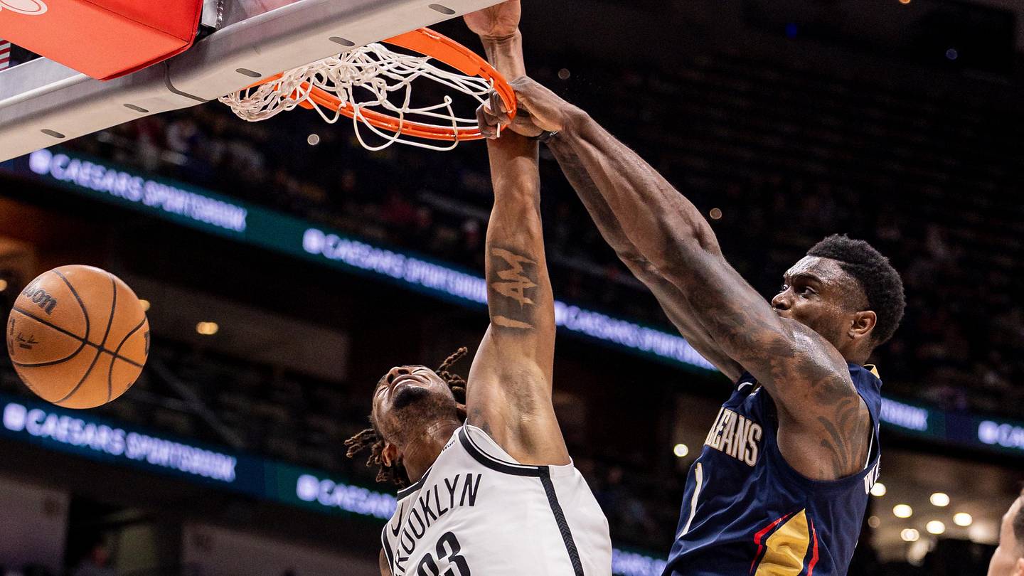 NBA Mock Trade: Nets Acquire Zion Williamson From The Pelicans