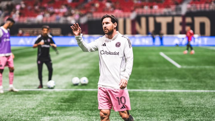 Lionel Messi scored his first goal of the 2025 MLS regular season on Saturday 