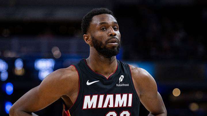 Miami Heat forward Andrew Wiggins Miami Heat forward Andrew Wiggins