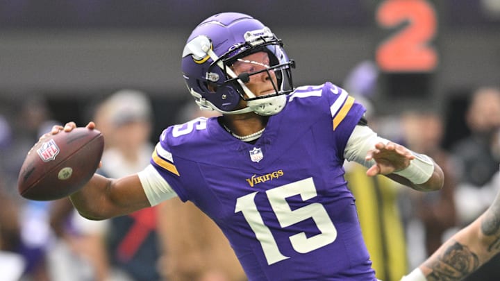 Minnesota Vikings quarterback Joshua Dobbs