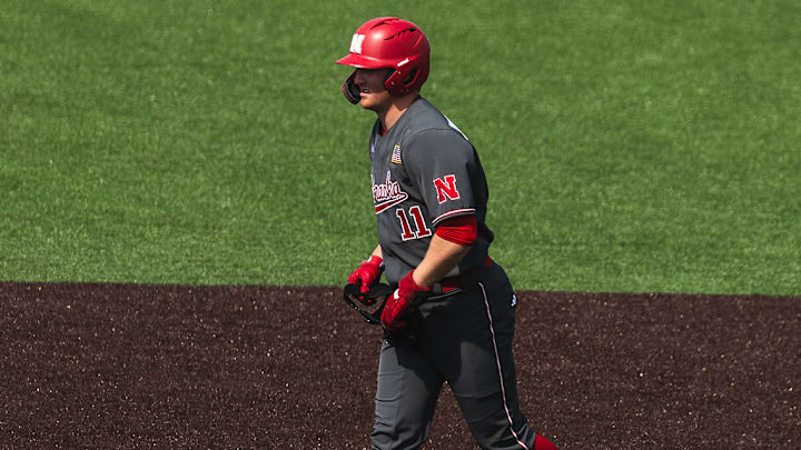 Nebraska left fielder Max Buettenback went 2-for-4 with an RBI and a run scored in Sunday's 6-4 win at Iowa. Nebraska left fielder Max Buettenback went 2-for-4 with an RBI and a run scored in Sunday's 6-4 win at Iowa.