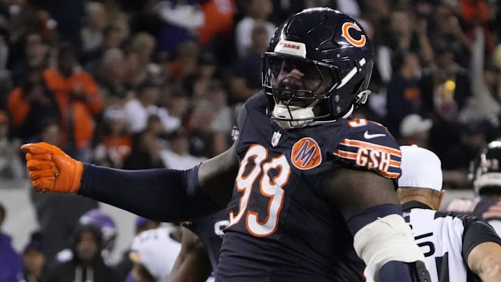 Chicago Bears defensive tackle Gervon Dexter Sr. 