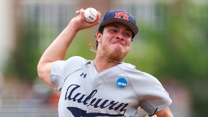 Auburn Tigers pitcher Andreas Alvarez didn't give up an earned run in four innings, but the offense couldn't get going against red hot Coastal Carolina. 