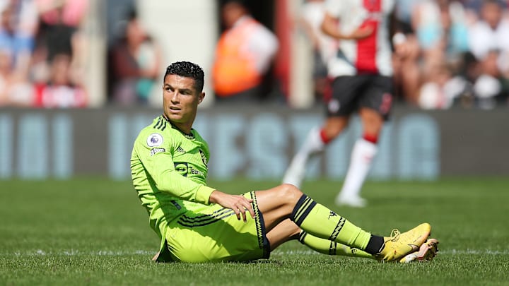 Cristiano Ronaldo kommt in der United-Kabine offenbar nicht sehr gut an