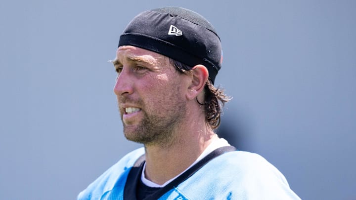 Former Carolina Panthers wide receiver Adam Thielen