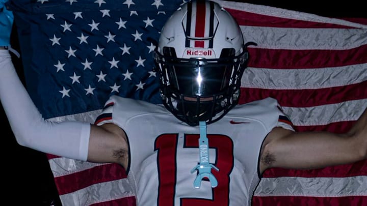 2027 WR from Heritage High School (GA), Caiden Foster