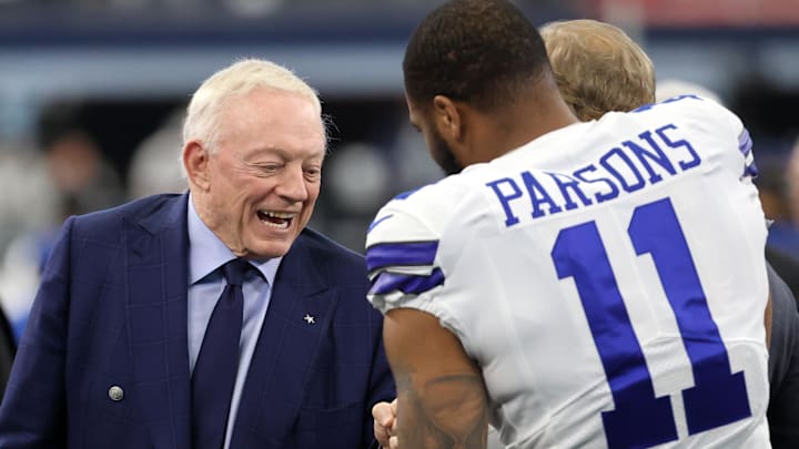 Dallas owner Jerry Jones and Micah Parsons continue to be at odds over an extension for the edge.