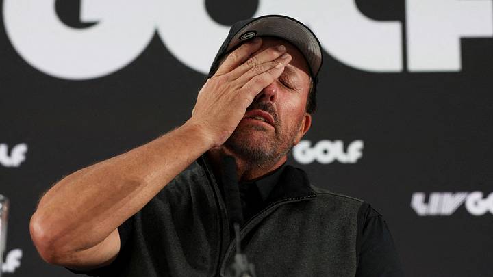 Phil Mickelson’s time with LIV Golf has been a disaster. Phil Mickelson’s time with LIV Golf has been a disaster.