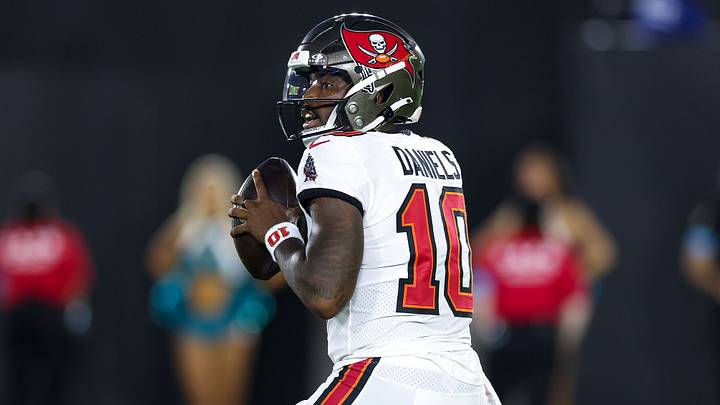 Jalon Daniels will start at quarterback for the Buccaneers on Sunday. Jalon Daniels will start at quarterback for the Buccaneers on Sunday.