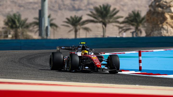 Lewis Hamilton, Ferrari, pre-season test, Bahrain Lewis Hamilton, Ferrari, pre-season test, Bahrain
