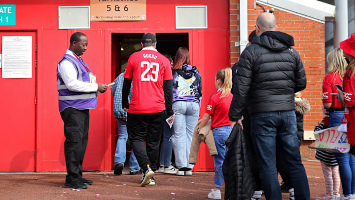 Man Utd fans have turned out in big numbers all season