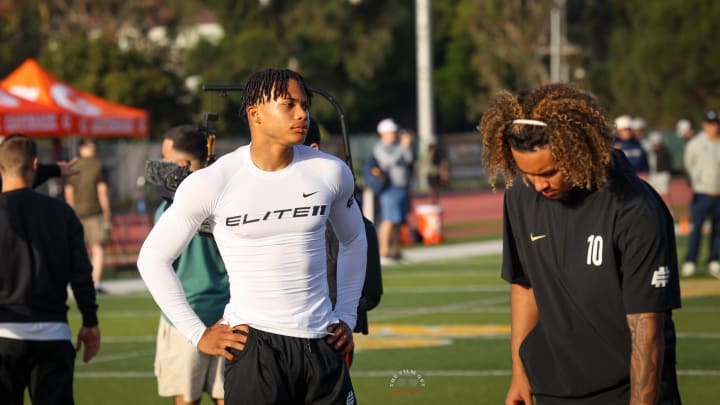 Husan Longstreet at Elite 11 Finals Husan Longstreet at Elite 11 Finals