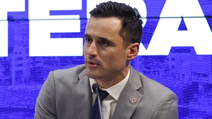 Washington Nationals president of baseball operations Paul Toboni