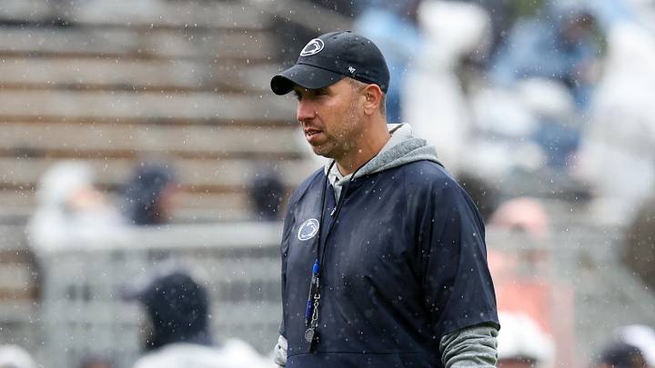 Penn State Nittany Lions head coach Matt Campbell Penn State Nittany Lions head coach Matt Campbell