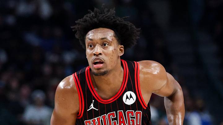 Apr 12, 2026; Dallas, Texas, USA; Chicago Bulls guard Collin Sexton (2) controls the ball against the Dallas Mavericks during the first half at American Airlines Center. Mandatory Credit: Kevin Jairaj-Imagn Images Apr 12, 2026; Dallas, Texas, USA; Chicago Bulls guard Collin Sexton (2) controls the ball against the Dallas Mavericks during the first half at American Airlines Center. Mandatory Credit: Kevin Jairaj-Imagn Images
