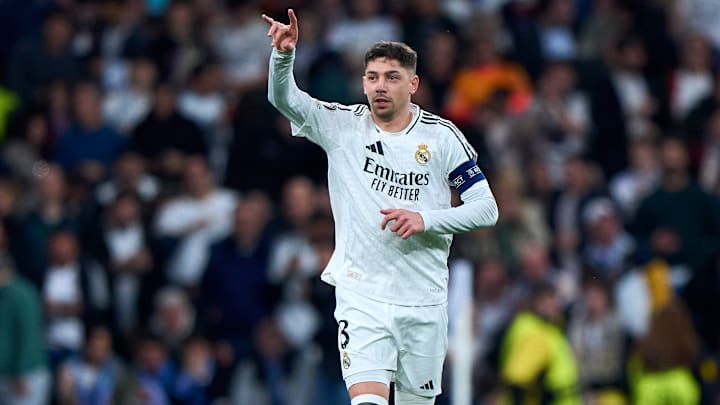 Federico Valverde battled on