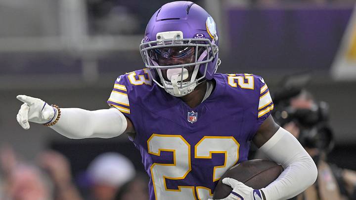 Minnesota Vikings CB James Pierre Jr. Minnesota Vikings CB James Pierre Jr.