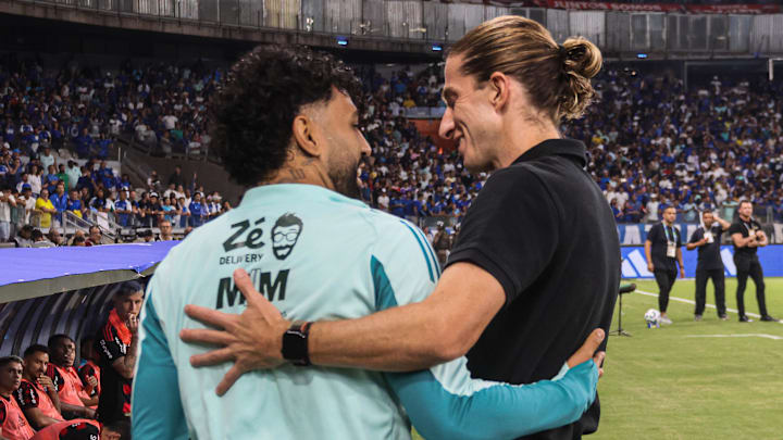 Gabigol enfrentou o seu ex-clube, o Flamengo, no Mineirão