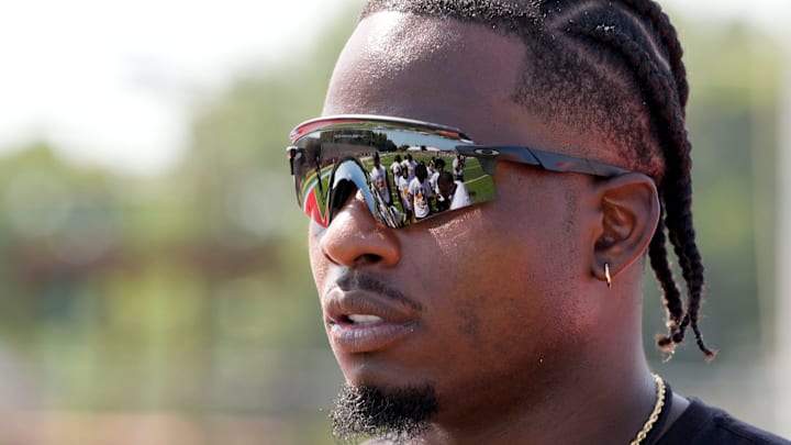 Former Washington Commanders running back Brian Robinson Jr. 