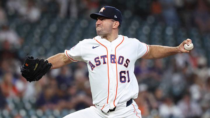Apr 14, 2026; Houston, Texas, USA; Houston Astros starting pitcher Colton Gordon (61) delivers a pitch during the first inning against the Colorado Rockies at Daikin Park. Mandatory Credit: Troy Taormina-Imagn Images Apr 14, 2026; Houston, Texas, USA; Houston Astros starting pitcher Colton Gordon (61) delivers a pitch during the first inning against the Colorado Rockies at Daikin Park. Mandatory Credit: Troy Taormina-Imagn Images