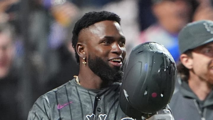 New York Mets center fielder Luis Robert Jr. 