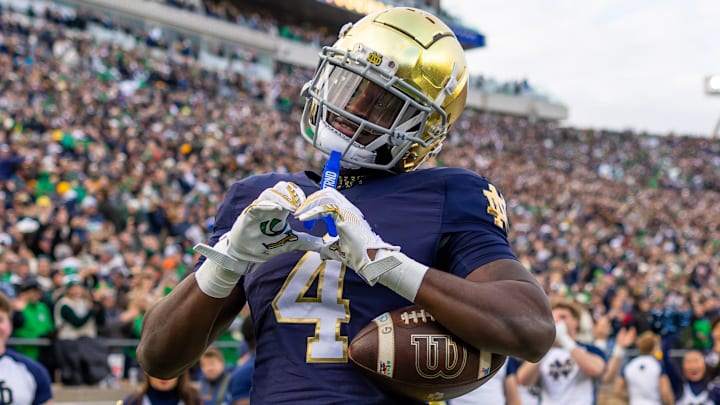 Notre Dame Fighting Irish - running back Jeremiyah Love