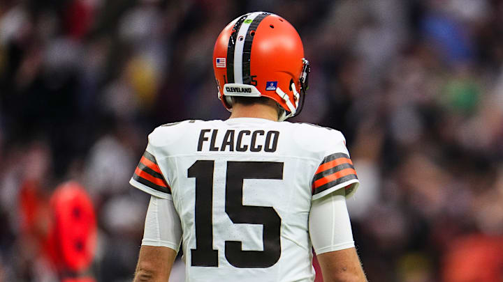 Cleveland Browns quarterback Joe Flacco