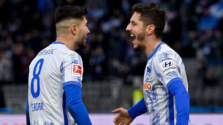 Suat Serdar (links) und Stevan Jovetic (rechts) zählen zu Herthas Schlüsselspielern.