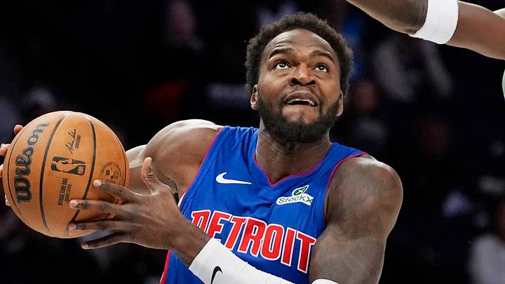 Oct 14, 2026; Minneapolis, Minnesota, USA; Detroit Pistons center Paul Reed (7) goes to the basket past Minnesota Timberwolves guard Anthony Edwards (5) in the first quarter at Target Center. Mandatory Credit: Bruce Kluckhohn-Imagn Images Oct 14, 2026; Minneapolis, Minnesota, USA; Detroit Pistons center Paul Reed (7) goes to the basket past Minnesota Timberwolves guard Anthony Edwards (5) in the first quarter at Target Center. Mandatory Credit: Bruce Kluckhohn-Imagn Images