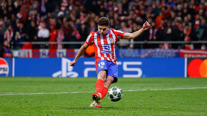 Julián Alvarez's penalty was disallowed against Real Madrid in the Champions League.