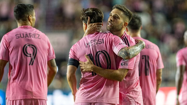 Inter Miami produced a thumping win to celebrate Jordi Alba’s career.